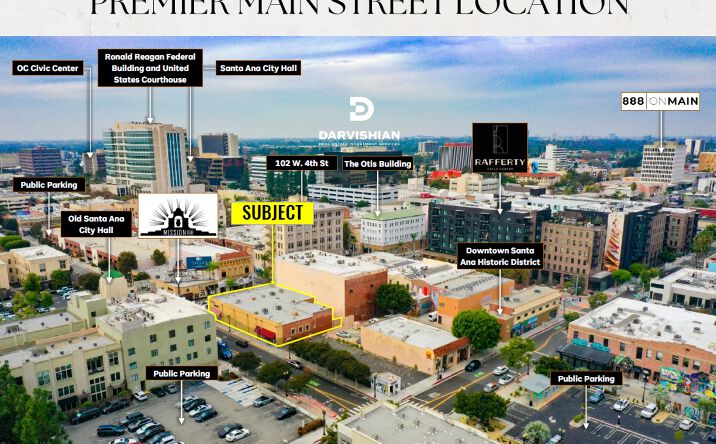 Pictures of Office, Retail property located at 301 N Main St, Santa Ana, CA 92701 for sales - image #1