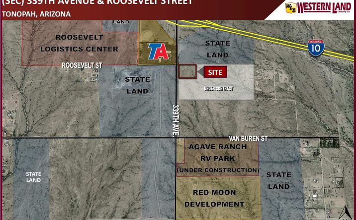 Pictures of Land property located at 937 Hassayampa Rd, Tonopah, AZ 85354 for sales - image #1