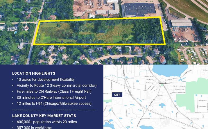 Pictures of Land property located at 26991 N Anderson Rd, Wauconda, IL 60084 for sales - image #1