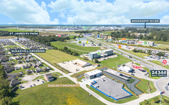 Pictures of Industrial, Retail property located at 10128 N Line St, Saint James, LA 70086 for sales - image #1