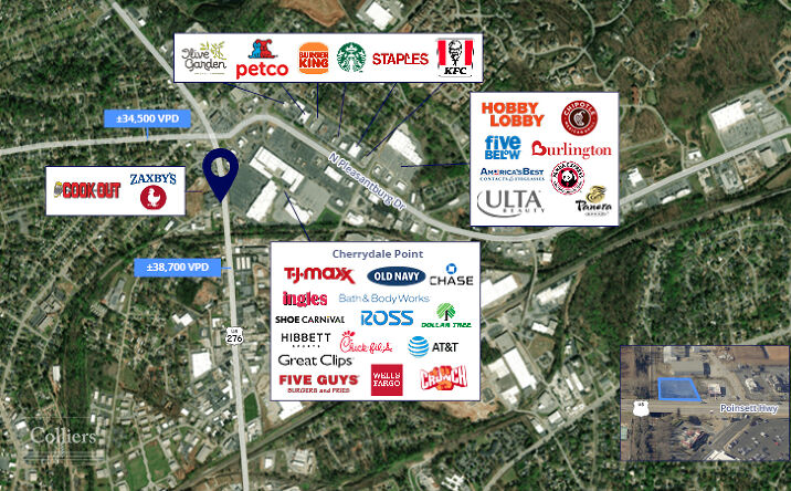 Pictures of Land property located at 1501 Poinsett Hwy, Greenville, SC 29609 for sales - image #1
