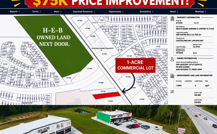 Pictures of Land property located at 21906 Farm to Market Road 1314, Porter, TX 77365 for sales - image #1
