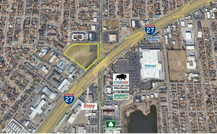 Pictures of Land property located at I-27 & Georgia, Amarillo, TX 79109 for sales - image #1