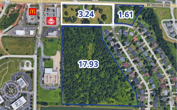 Pictures of Retail, Office, Land property located at 319 W Monroe Ave, Lowell, AR 72745 for sales - image #1