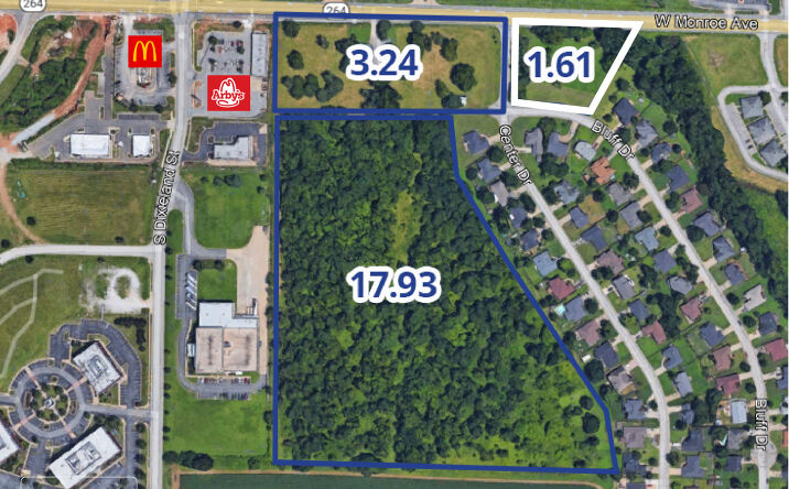 Pictures of Retail, Office, Mixed Use, Land property located at 319 W Monroe Avenue, Lowell, AR 72745 for sales - image #1