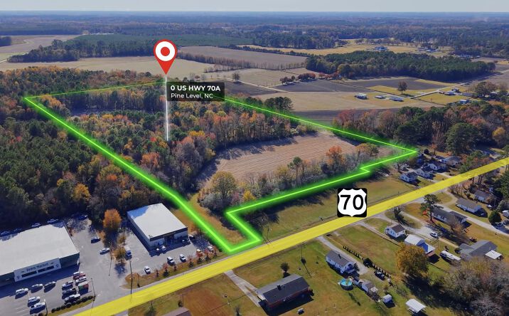 Pictures of Land property located at 0 US Highway 70 A, Pine Level, NC 27568 for sales - image #1