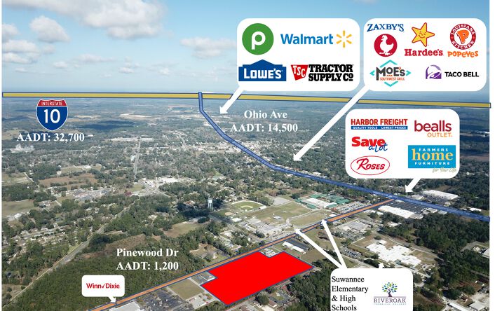 Pictures of Mixed Use, Retail property located at 843 Pinewood Way, Live Oak, FL 32064 for sales - image #1
