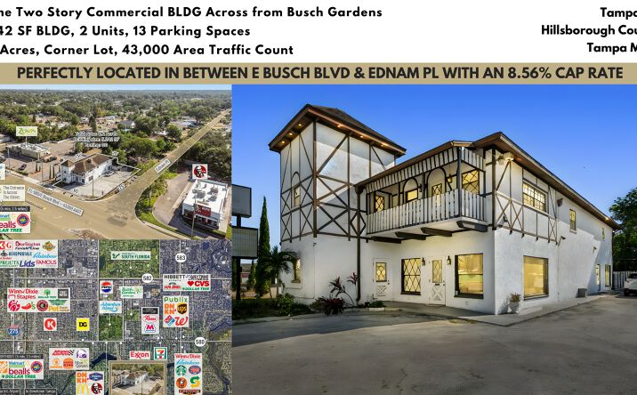 Pictures of Office, Retail property located at 3601 E Busch Blvd, Tampa, FL 33612 for sales - image #1