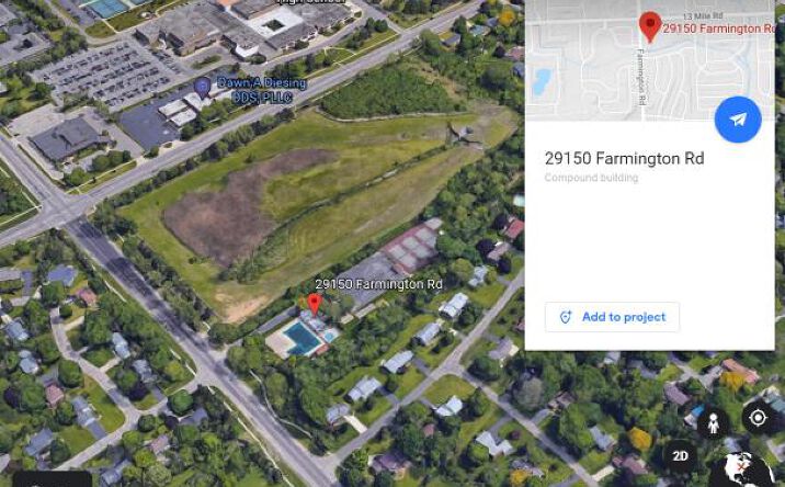 Pictures of Land property located at 29150 Farmington Rd, Farmington Hills, MI 48334-2614 for sales - image #1