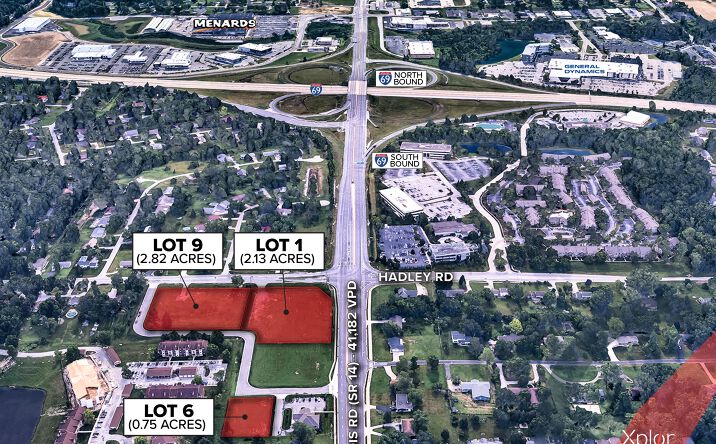 Pictures of Land, Office, Retail property located at NW Corner Of Illinois Rd (SR 14) & Hadley Rd, Fort Wayne, IN 46804 for sales - image #1