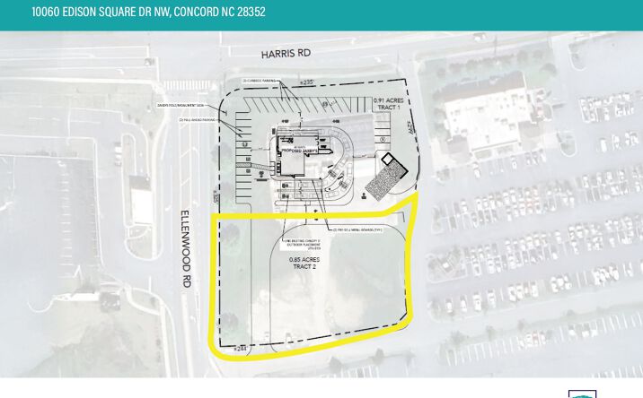 Pictures of Land, Retail property located at 10060 Edison Square Dr NW, Concord, NC 28027 for sales - image #1