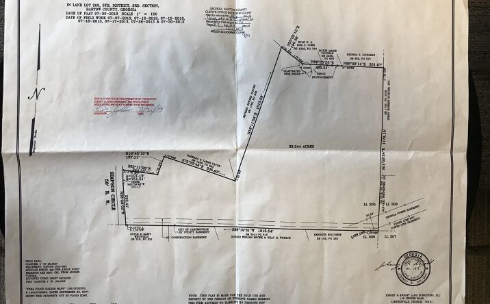Pictures of Land property located at 110 Simpson Cir NE, Cartersville, GA 30121 for sales - image #1