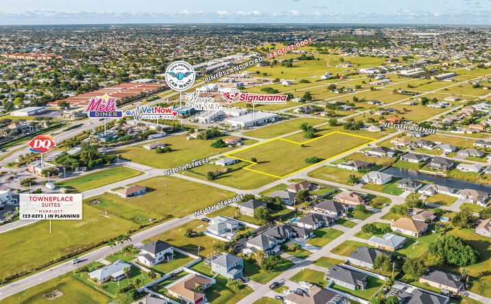 Pictures of Land property located at 1320 NE 9th St, Cape Coral, FL 33909 for sales - image #1