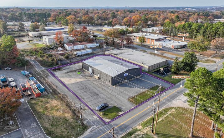 Pictures of Industrial, Office property located at 6112 Patterson Rd, Little Rock, AR 72209 for sales - image #1