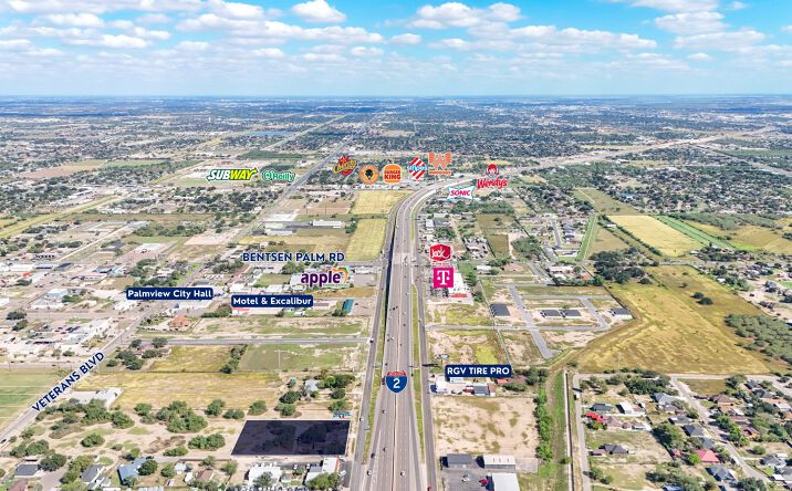 Pictures of Land property located at 566 W Palma Vista Dr, Palmview, TX 78572 for sales - image #1