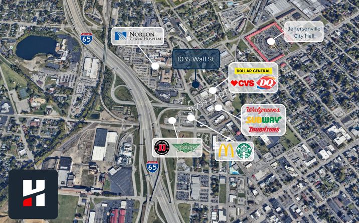 Pictures of Office property located at 1035 Wall St, Jeffersonville, IN 47130 for sales - image #1