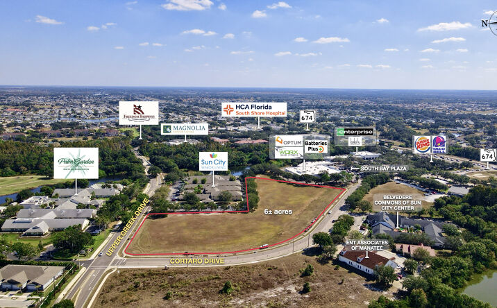 Pictures of Land property located at Cortaro Dr, Sun City Center, FL 33573 for sales - image #1
