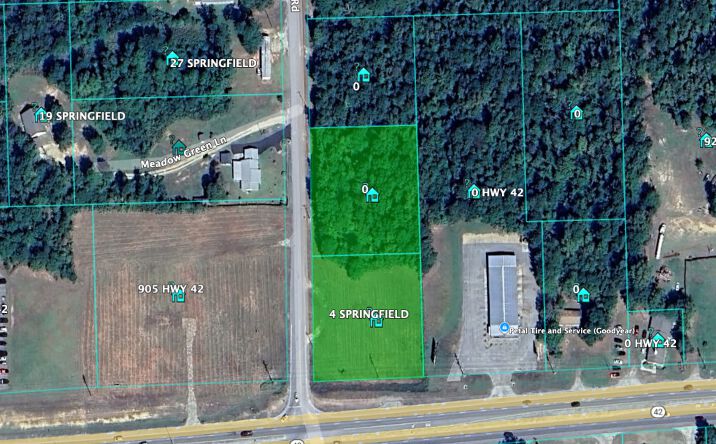 Pictures of Land property located at 4 Springfield Rd, Petal, MS 39465 for sales - image #1