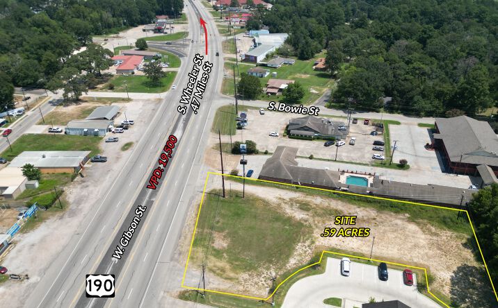 Pictures of Land property located at 225 W Gibson St, Jasper, TX 75951 for sales - image #1