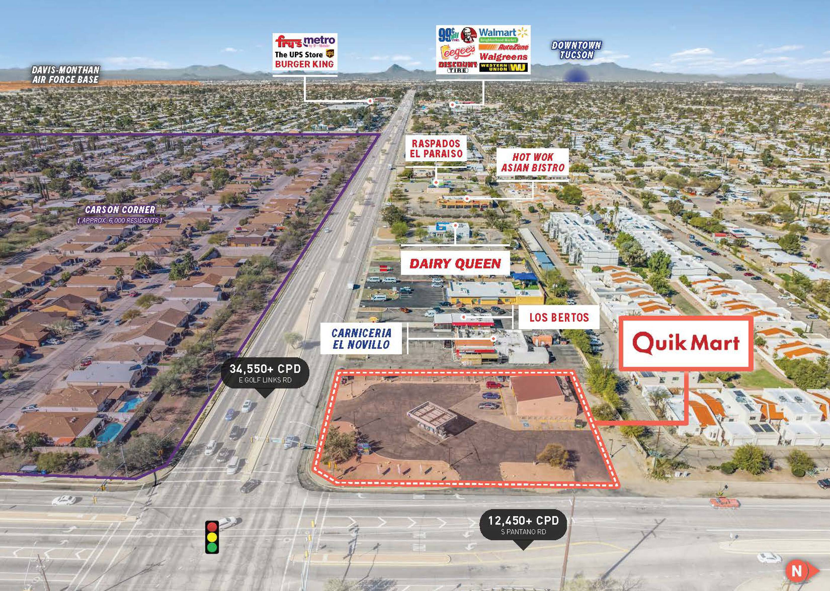 7895 E GOLF LINKS RD Tucson AZ 85730-1131 APN: 136150200 | Crexi.com