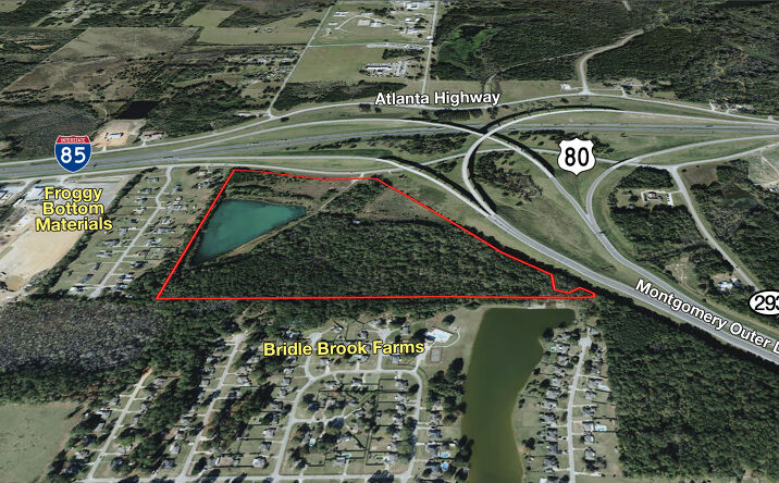 Pictures of Land property located at Hwy 80, Pike Road, AL 36064 for sales - image #1