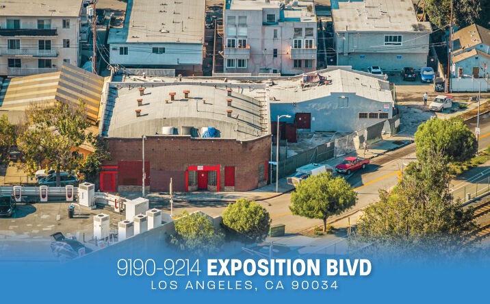 Pictures of Industrial property located at 9190-9214 Exposition Blvd, Los Angeles, CA 90034 for sales - image #1
