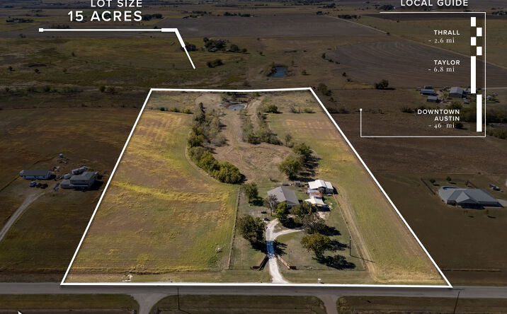 Pictures of Land property located at 1150 Co Rd 432, Taylor, TX 76574 for sales - image #1