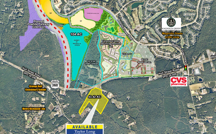 Pictures of Land property located at 18601 Hull Street Rd, Moseley, VA 23120 for sales - image #1