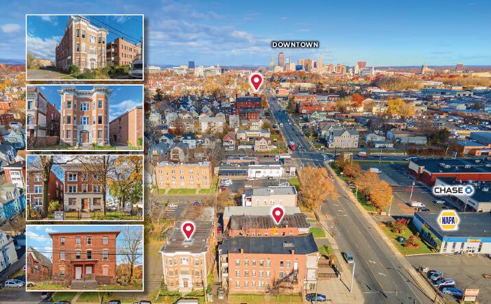Pictures of Multifamily property located at 12-14 South St, Hartford, CT 06114, 715 Wethersfield Ave, Hartford, CT 06114, 435 Wethersfield Ave, Hartford, CT 06114, 149 Wooster Street, Hartford, CT 06120 for sales - image #1