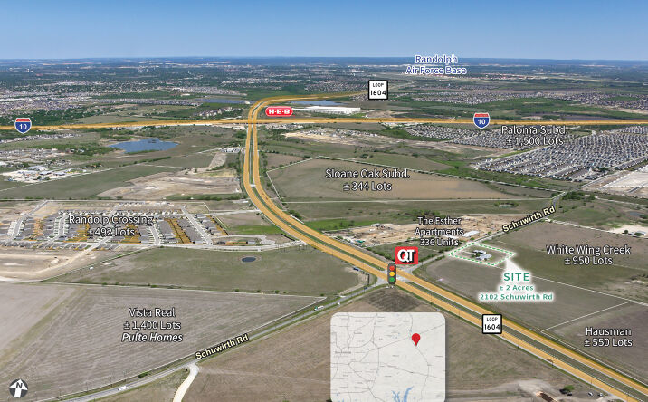 Pictures of Land property located at 2102 Schuwirth Rd, Converse, TX 78109 for sales - image #1