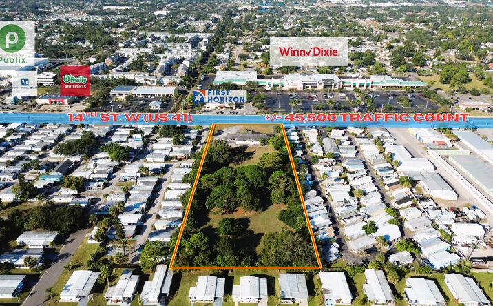 Pictures of Office, Retail property located at 5827 14th St W, Bradenton, FL 34207 for sales - image #1