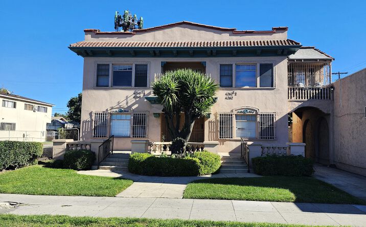 Pictures of Multifamily property located at 4260 S. Figueroa Street, Los Angeles, CA 90037-2640 for sales - image #1