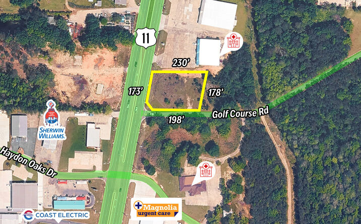 Pictures of Land property located at Golf Course Dr, Picayune, MS 39466 for sales - image #1