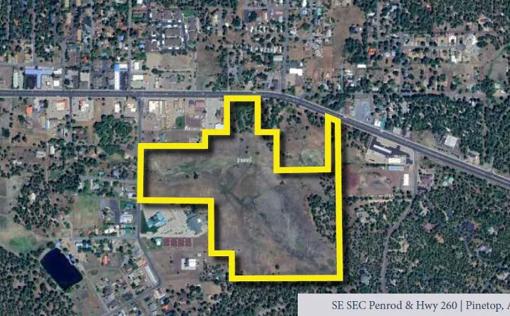 Pictures of Land property located at SEC Penrod Ln & Highway 260, Pinetop-Lakeside, AZ 85935 for sales - image #1