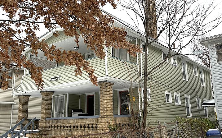 Pictures of Multifamily property located at 1887 Lampson Rd, Cleveland, OH 44112 for sales - image #1