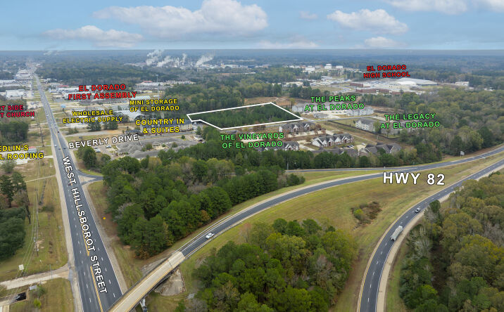 Pictures of Land property located at Beverly Dr., El Dorado, AR 71730 for sales - image #1