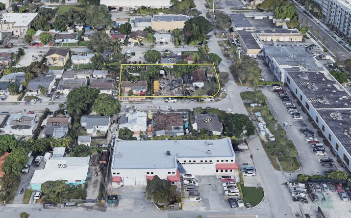 Pictures of Land, Industrial property located at 4220 SW 71st Ave, Miami, FL 33155 for sales - image #1