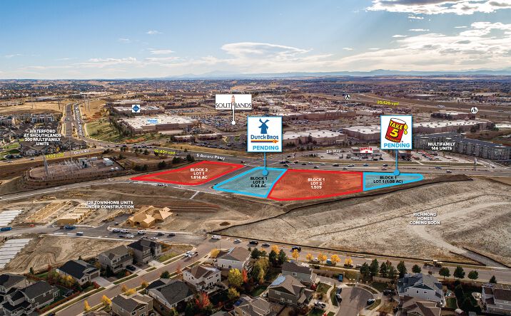 Pictures of Land, Retail property located at Aurora Pkwy & Elk Way, Aurora, CO 80016 for sales - image #1