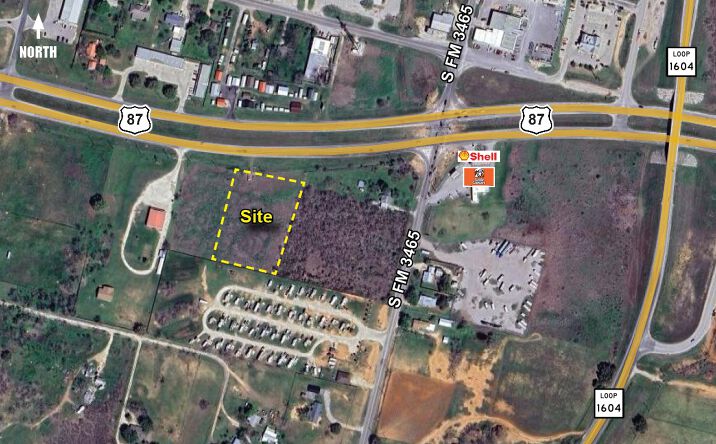 Pictures of Land property located at 12156 US Hwy 87 E, Adkins, TX 78101 for sales - image #1