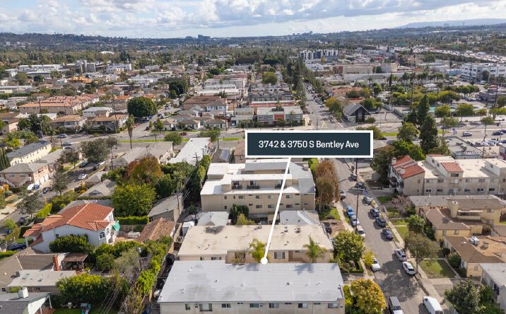 Pictures of Multifamily property located at 3742 S. Bentley Avenue, Los Angeles, CA 90034 for sales - image #1