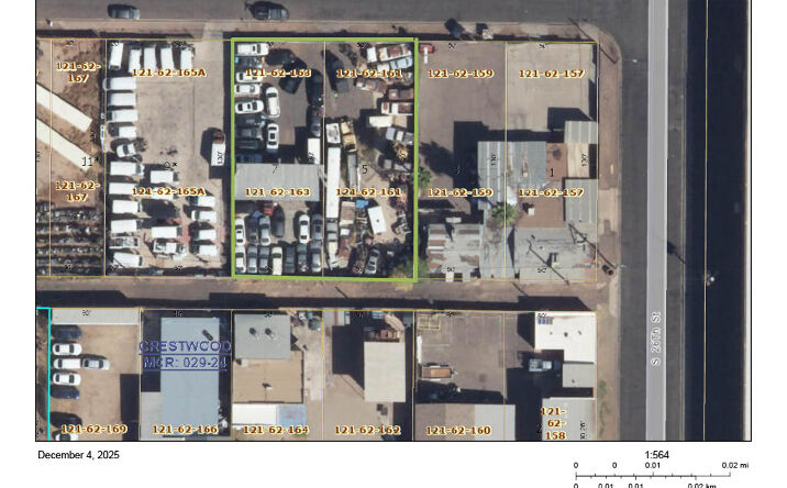 Pictures of Industrial, Land, Self Storage property located at 2533 E Jackson st, Phoenix, AZ 85034 for sales - image #1