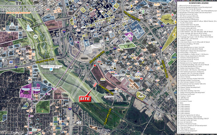 Pictures of Land property located at 1219 S. Riverfront Blvd. & 1228 Rock Isl, Dallas, TX 75207 for sales - image #1