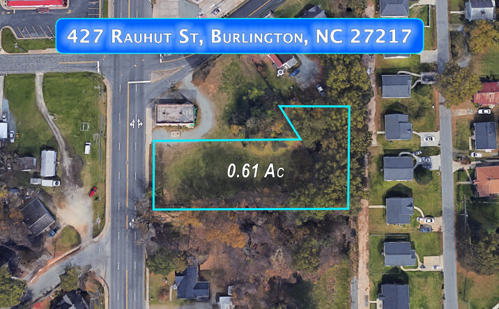Pictures of Land property located at 427 Rauhut St, Burlington, NC 27217 for sales - image #1