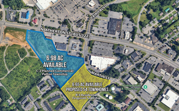 Pictures of Land, Mixed Use, Multifamily, Retail property located at 1694 N Atherton St, State College, PA 16803 for sales - image #1