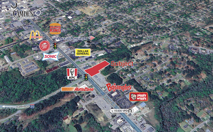 Pictures of Land property located at 100 E Dekalb St, Camden, SC 29020 for sales - image #1