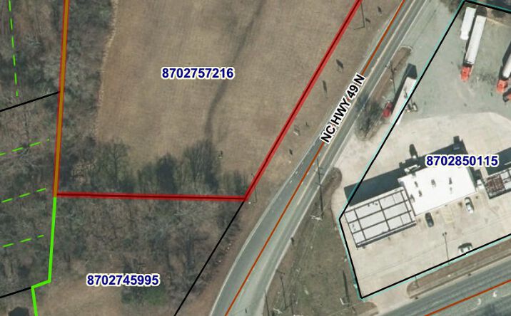 Pictures of Land property located at NC Hwy 49 N, Ramseur, NC 27316 for sales - image #1