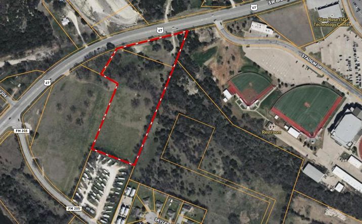 Pictures of Land property located at 2006 SW Barnard St, Glen Rose, TX 76043 for sales - image #1