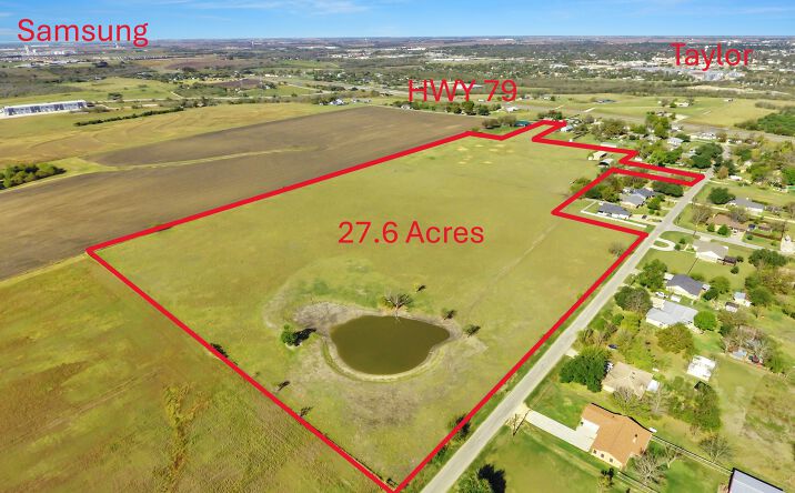 Pictures of Land property located at 1910 Old Coupland Rd, Taylor, TX 76574 for sales - image #1