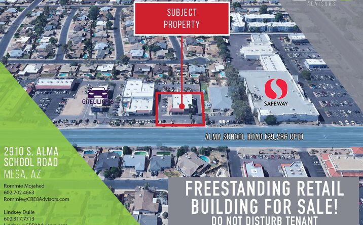 Pictures of Retail property located at 2910 S Alma School Rd, Mesa, AZ 85210 for sales - image #1
