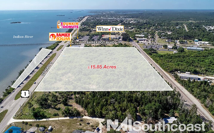 Pictures of Land property located at US-1, Sebastian, FL 32976 for sales - image #1
